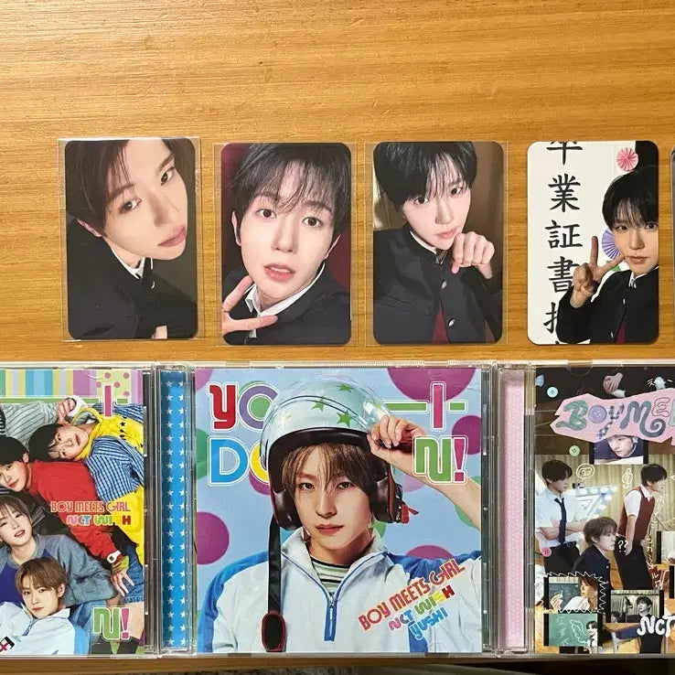 [BUNJANG] NCT WISH Yo! is Dancing Bomitgirl Group Yushi Individual Album Unsealed + Photocard Bundle Set / 엔시티위시 요이동 보밋걸 단체 유우시 개인반 개봉앨범 + 포카 일괄(반택포)