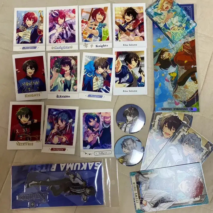 [BUNJANG] Ensemble Stars! Merchandise Bundle Set (Including Ritsu Acrylic Stand) / 앙스타 굿즈 일괄(리츠 아크릴스탠드 포함)