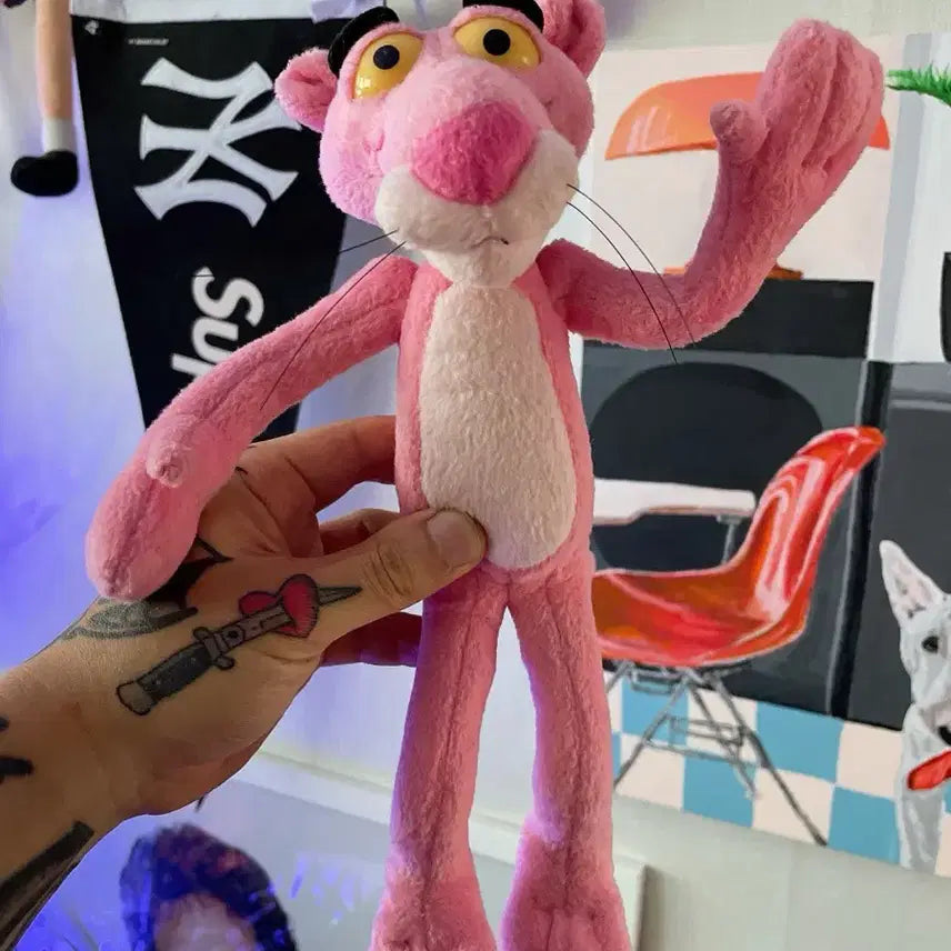[BUNJANG] Vintage 2003 Pink Panther Wire Poseable Plush / 2003년 빈티지 핑크팬더