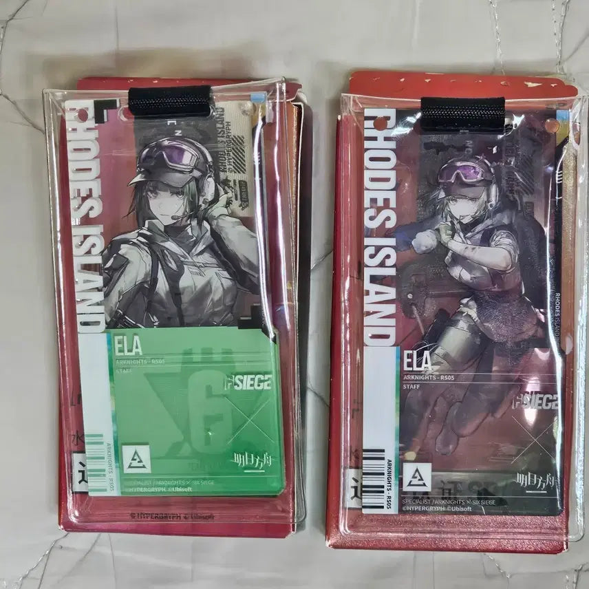 [BUNJANG] Arknights Rainbow Six Siege Collaboration Ela Pass / 명일방주 명방 레식 레인보우식스 콜라보 엘라 통행증