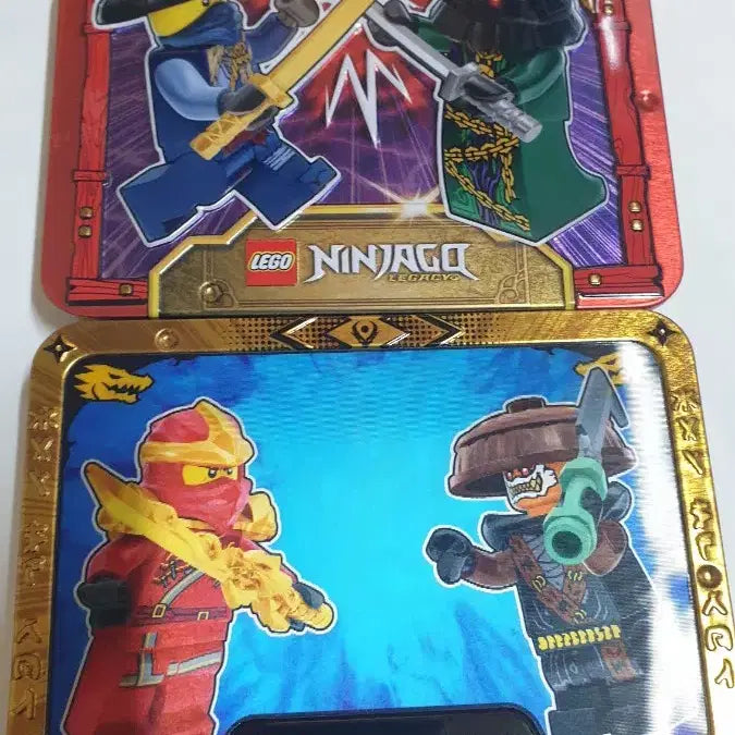 [BUNJANG] LEGO Ninjago Forbidden Five Tin Case Set / 레고 닌자고 록스vs카이+작트vs제이 금지된다섯 틴케이스 새상품
