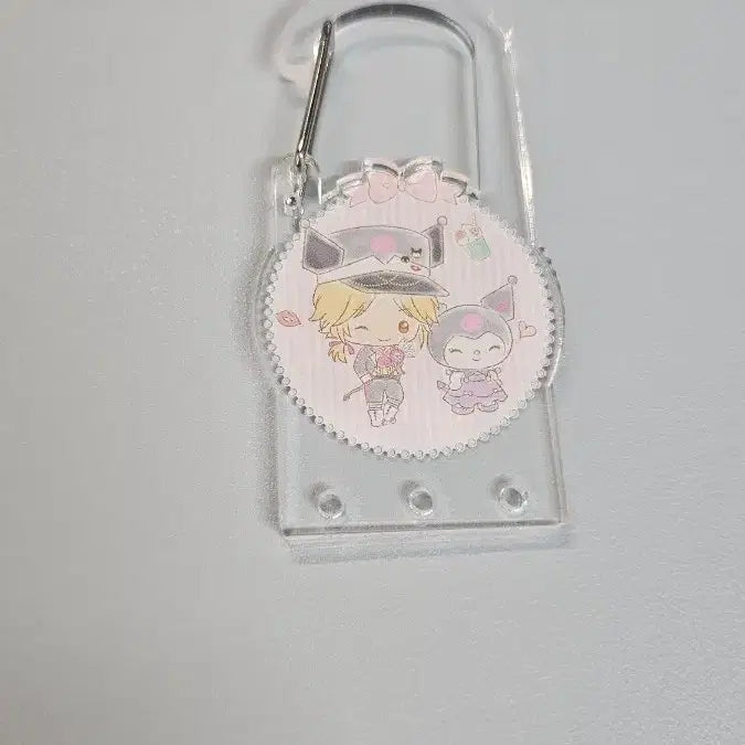 [BUNJANG] HoneyWorks LipLip Shibasaki Ai Kuromi Carabiner Charm / 허니웍스 립립 산리오 시바사키 아이조 카라비너 쿠로미