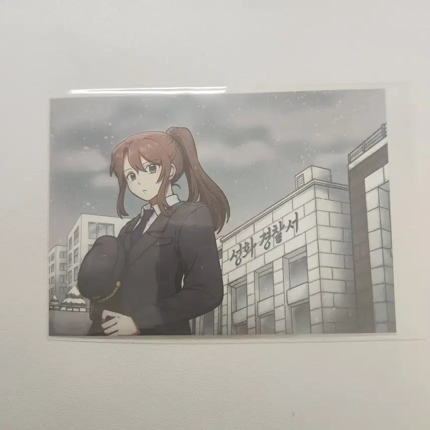 [BUNJANG] Jam_ddle Mystery Investigation Unit Postcard - The Prism Exhibition Pixelley Seonghwa Police Station / 잠뜰 미스터리수사반 엽서 3번 더프리즘 전시회 픽셀리 성화경찰서