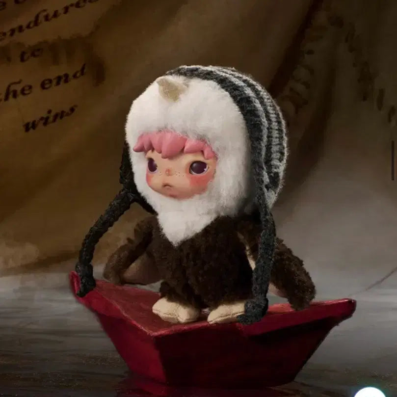 [BUNJANG] Hirono Traveler in the Mist Series Plush Keychain / 히로노 안개 속 여행자 시리즈 인형 키링