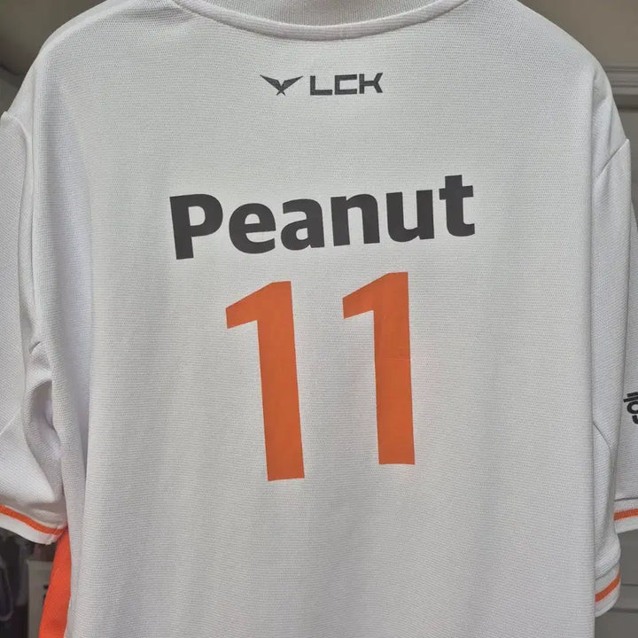 [BUNJANG] Peanut 24 Short-Sleeve Uniform White / 피넛 24 반팔 유니폼 흰색