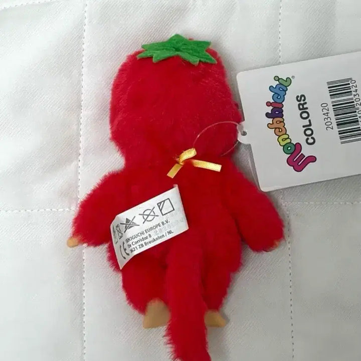 [BUNJANG] Monchhichi Fruit Series Strawberry &amp; Peach Bundle Set / (새상품)과일 시리즈 딸기&amp;복숭아 몬치치 일괄판매