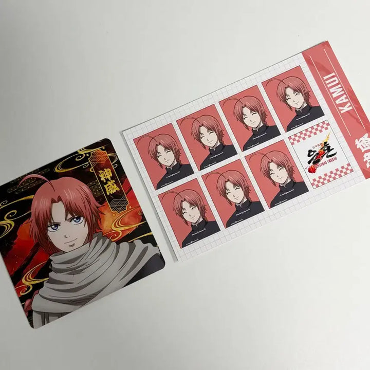 [BUNJANG] Gintama Yoshiki Pop-up Kamui Photo Coaster / 은혼 요시와라 팝업 금액 특전 카무이 증명사진 코스터