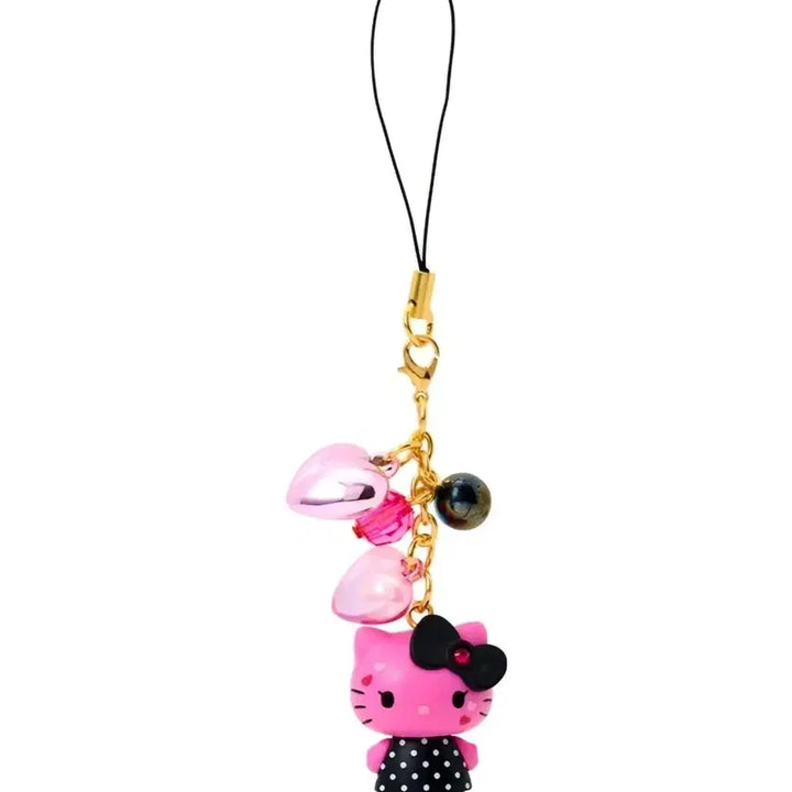 [BUNJANG] Sanrio Gyaru Mori Max Series Figure Strap Pink Kitty / 산리오 갸루 모리 맥스 시리즈 피규어 스트랩핑크 키티