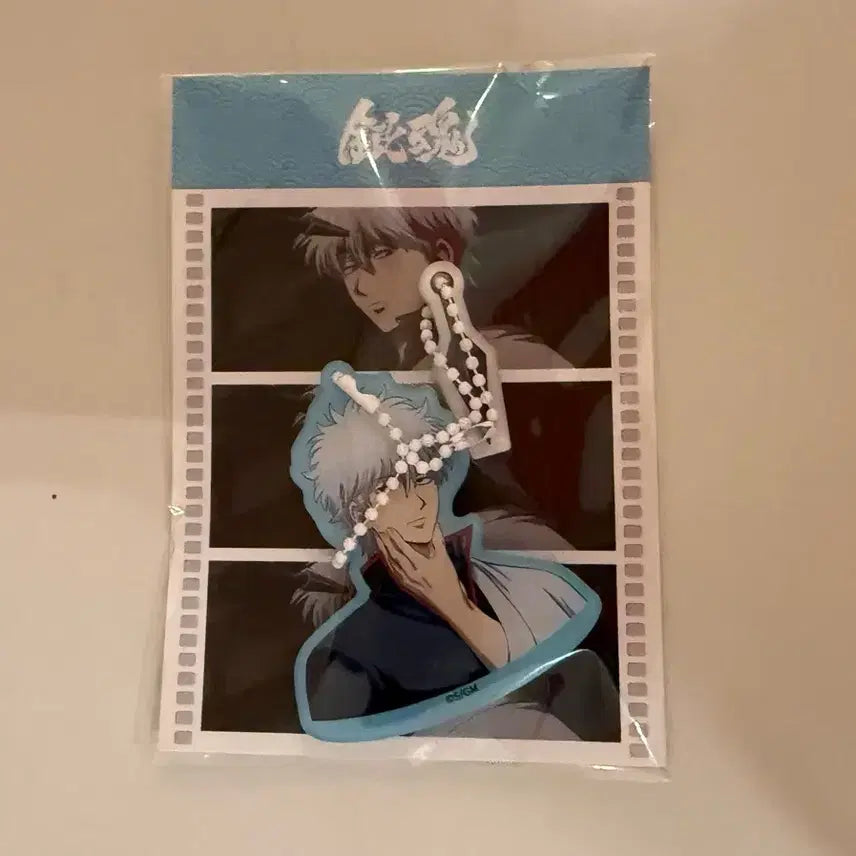[BUNJANG] Gintama Yoshwara Pop-Up Gintoki Magnet Acrylic Keyring Set / 은혼 요시와라 팝업 긴토키 마그넷 아크릴 키링 세트