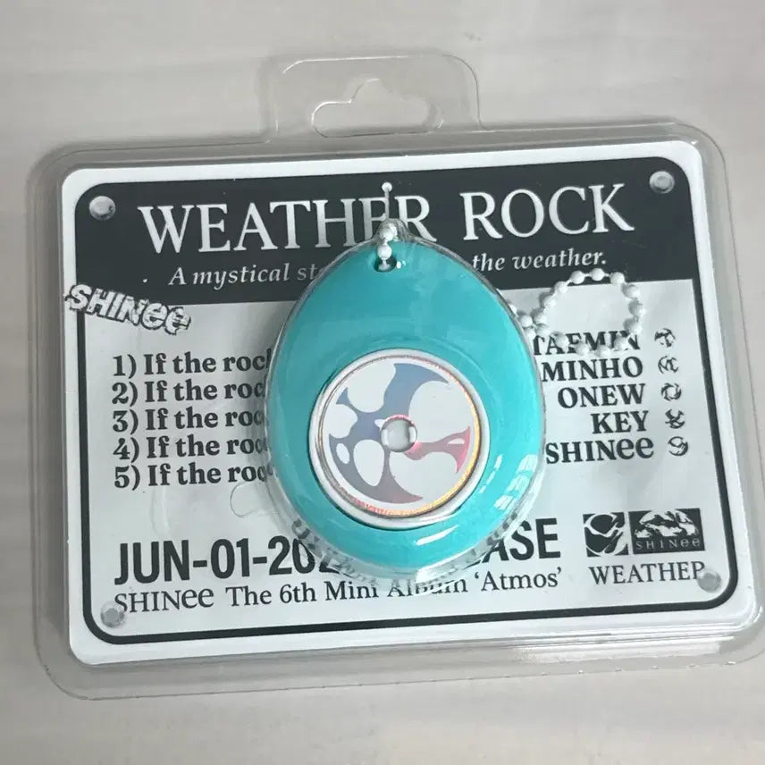 [BUNJANG] SHINee Atmos Weather Lock Key Version Photocard (Sealed) / 샤이니 애트모스 atmos 웨더락 키 버전 미개봉