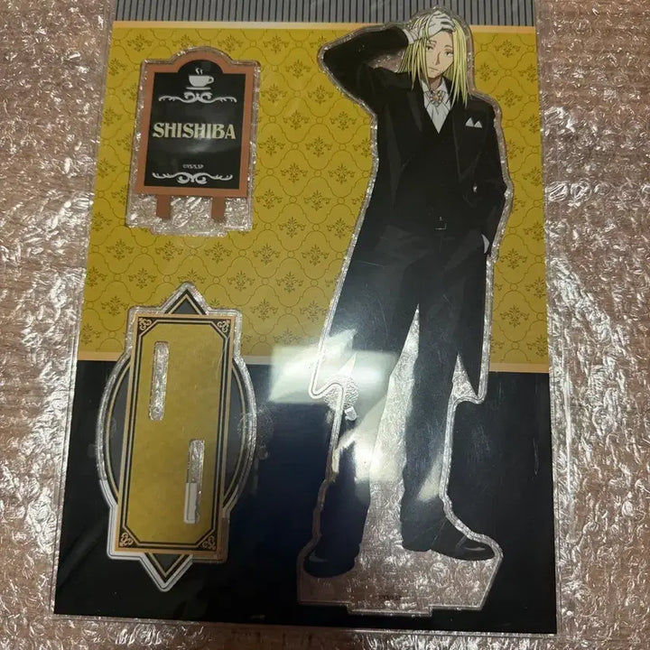 [BUNJANG] SakamoTo days "Sakadai" Shibashi Butler Cafe Acrylic Stand (Sealed) / 사카모토데이즈 사카데이 시시바 집사카페 아크릴 미개봉