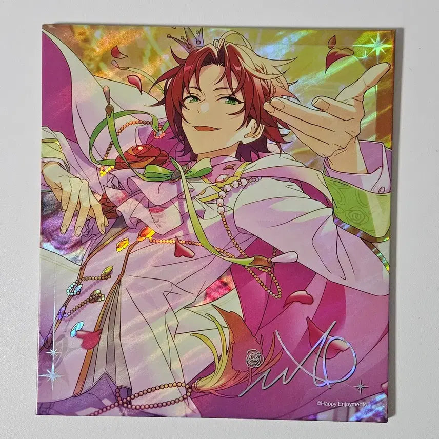 [BUNJANG] Ensemble Stars Mao Prince Castle Chuusei Mankai Shikishi / 앙스타 마오 왕자성 중스타 만개 색지