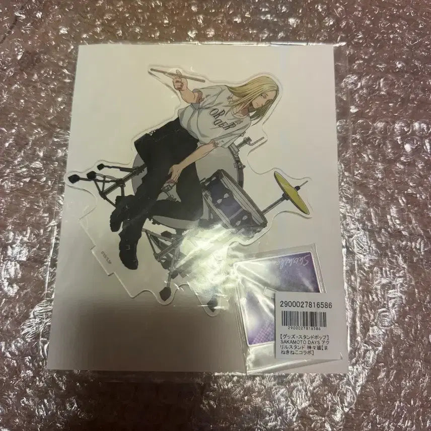 [BUNJANG] Sakomoto Days Shishiba Maneki-neko Collaboration Acrylic Stand (Sealed) / 사카모토데이즈 시시바 마네키네코 콜라보 아크릴 미개봉