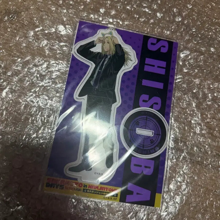 [BUNJANG] Sakamoto Days Shishiba Nanjatown Acrylic Stand (Sealed) / 사카모토데이즈 시시바 난쟈타운 아크릴 미개봉