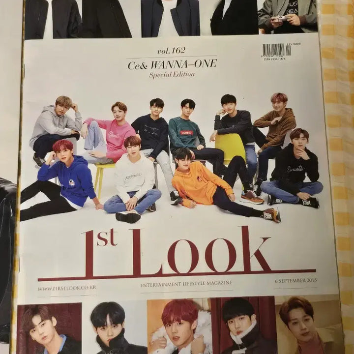 [BUNJANG] 1st Look Magazine Issues 147 &amp; 162 Bundle Set (Park Jihoon, Park Woojin, Wanna One) / 퍼스트룩 워너원 박지훈 박우진 1st Look 162호+147호 일괄