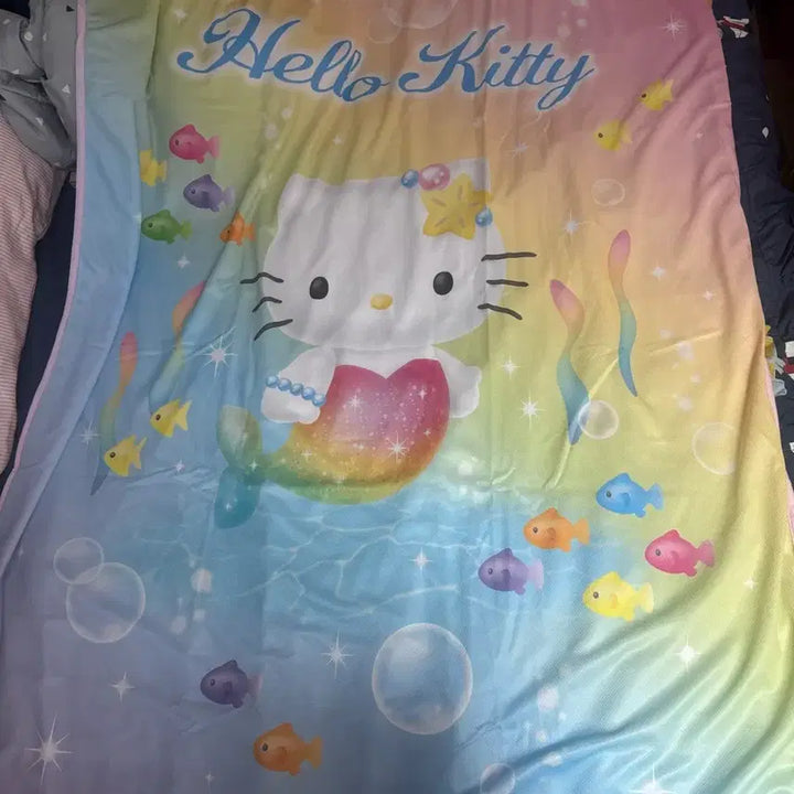 [BUNJANG] Sanrio Hello Kitty Last One Summer Duvet / 산리오 헬로 키티 쿠지 라스트원 여름 이불