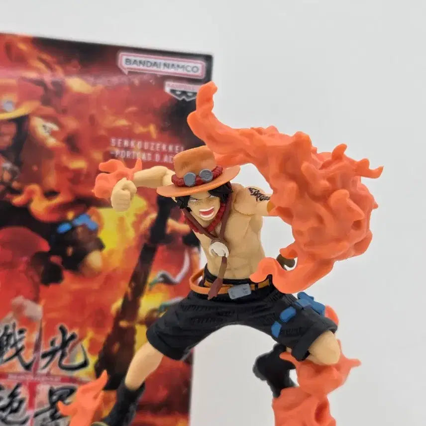 [BUNJANG] Banpresto One Piece Portgas D. Ace Figure / 반다이 반프레스토 정품 금고양이 원피스 포트거스 D 에이스 피규어