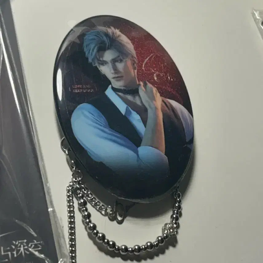 [BUNJANG] Love and Deepspace Jin Un "Cat Butler" Tin Badge / 러브앤딥스페이스 진운 냥집사 캔뱃지