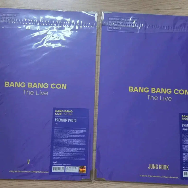 [BUNJANG] BTS Bang Bang Con Premium Photo Set Jungkook V / BTS 방방콘 포토세트 정국 뷔 프리미엄포토