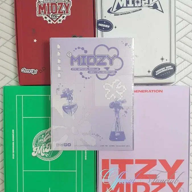 [BUNJANG] ITZY Official Fanclub Membership Kit Set (Seasons 1-5) / 공식믿지 키트 1~5기 세트