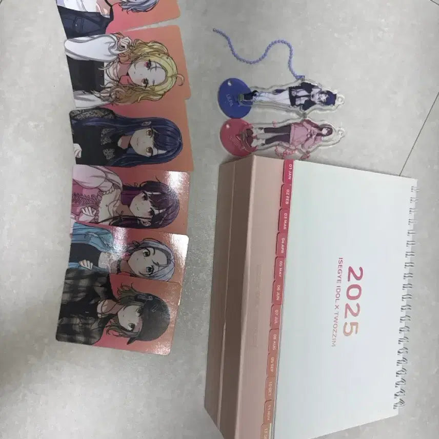 [BUNJANG] Isekai Idol Nijisanji Nijisanji Photocard Keychain / 이세계아돌 이세돌 두찜 달력 포카 키링