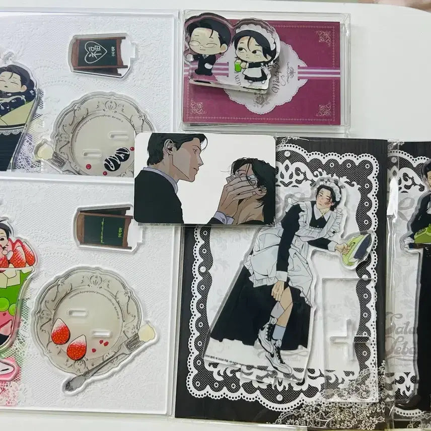 [BUNJANG] Joohee Peace Goods Acrylic Set + POB Bundle Set / 주의 평화 굿즈 아크릴 5종 + 특전(일괄로만 판매)
