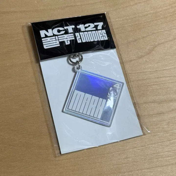 [BUNJANG] NCT 127 Mark "2 Baddies" Acrylic Keyring / 엔시티127 질주 마크 아크릴 키링
