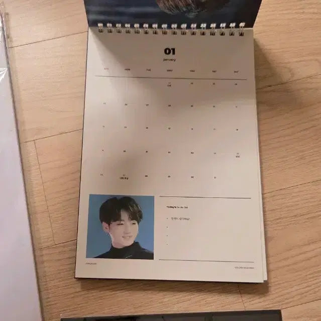 [BUNJANG] BTS Jungkook Golden Memories Calendar Proof Album Photocard / BTS 정국 달력 프루프앨범 포토카드 정국