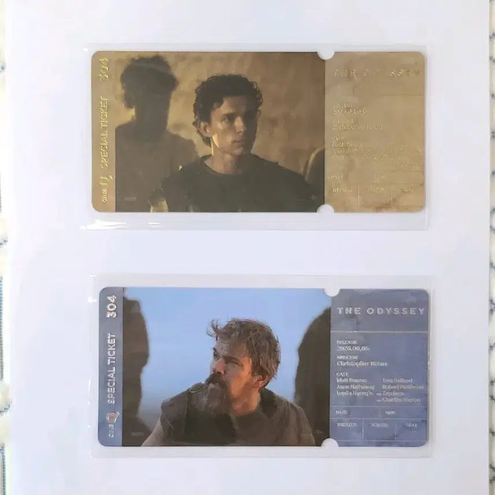 [BUNJANG] Odyssey CineQ Special Ticket Set A+B Bundle / [스페셜티켓 세트] 오디세이 씨네큐 스페셜티켓 특전 굿즈