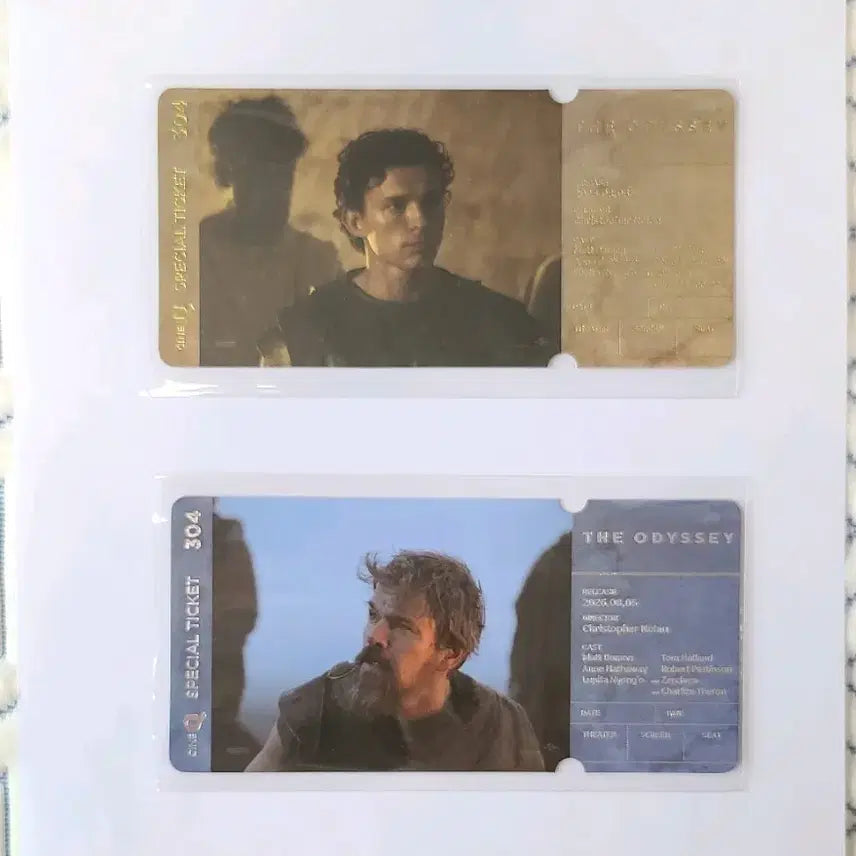 [BUNJANG] Odyssey CineQ Special Ticket Set A+B Bundle / [스페셜티켓 세트] 오디세이 씨네큐 스페셜티켓 특전 굿즈
