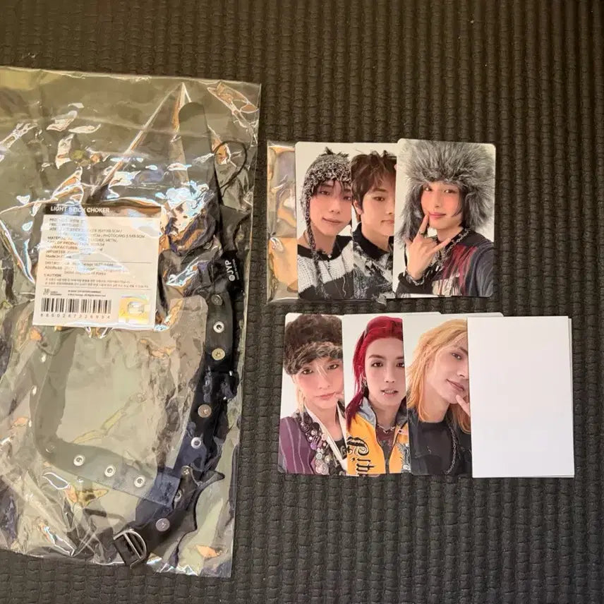 [BUNJANG] Xdinary Heroes Extension Flat Lightstick Choker Photocard / XDZ 엑디즈 엑스디너리히어로즈 연장 플랫봉 응원봉 초커 포카 포함
