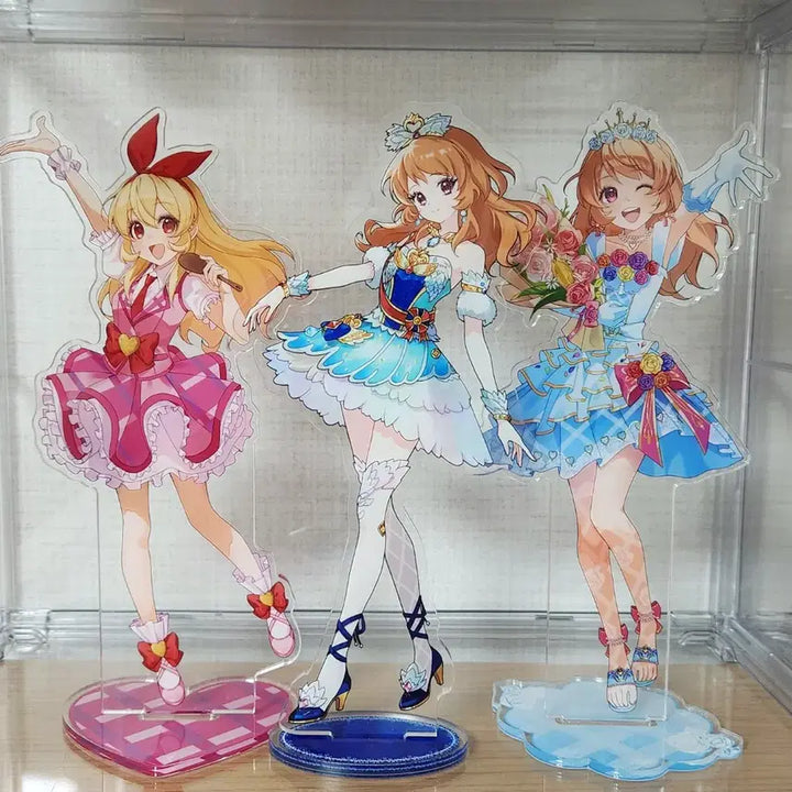 [BUNJANG] Aikatsu! Acrylic Stands (Ichigo Hoshimiya, Akari Ozora) / 아이카츠 아이엠스타 비공식 아크릴 판매