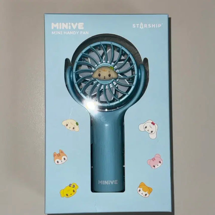 [BUNJANG] IVE Dive into minive Ahn Yujin Handheld Fan / 아이브 미니브 팝업 Dive into minive 강안지 안유진 선풍기 핸디팬 양도 판매