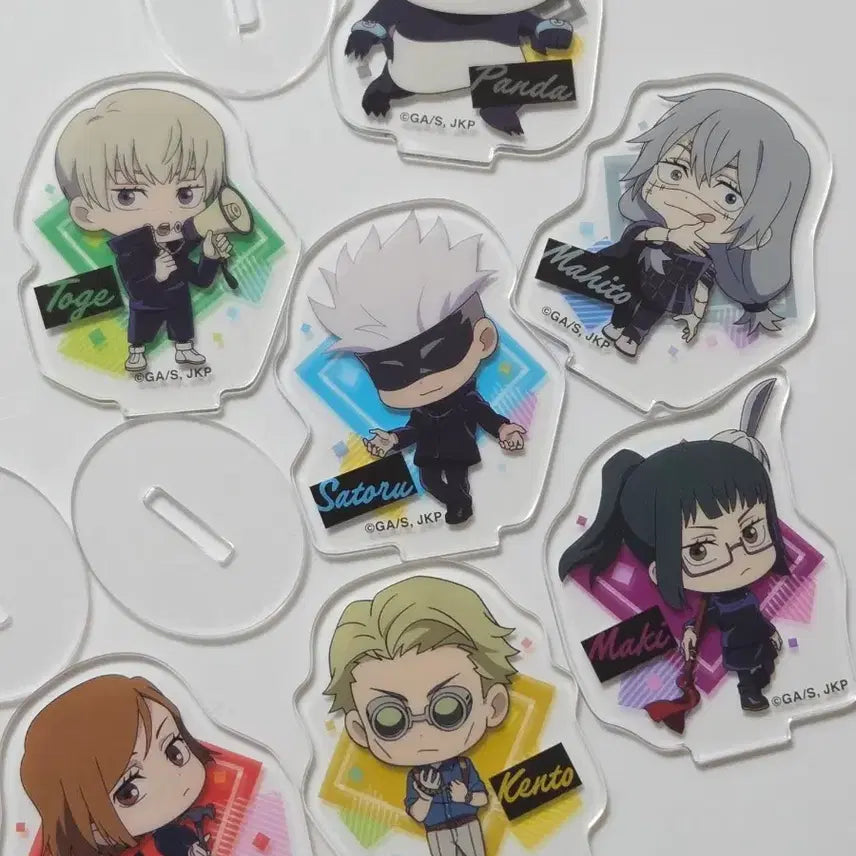 [BUNJANG] Jujutsu Kaisen Ensky SD Acrylic Stand Bundle Set / 일괄)주술회전 엔스카이 SD 아크릴 스탠드
