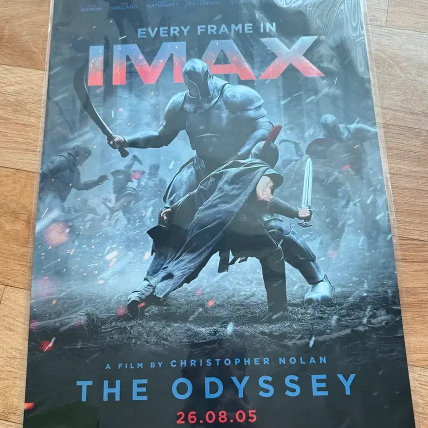 [BUNJANG] Odyssey IMAX Poster / 오디세이 cgv 아이맥스 포스터 미개봉