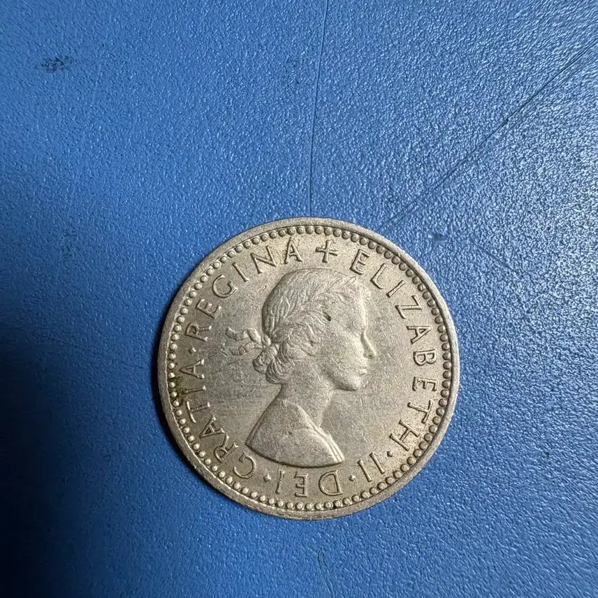 [BUNJANG] Queen Elizabeth II Sixpence Coin / 영국 엘리자베스 2세 6펜스 주화