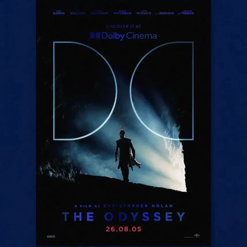 [BUNJANG] Odyssey Original Ticket &amp; Dolby Poster Bundle Set / 일괄)오디세이 특전 오리지널티켓 오티+돌비포스터