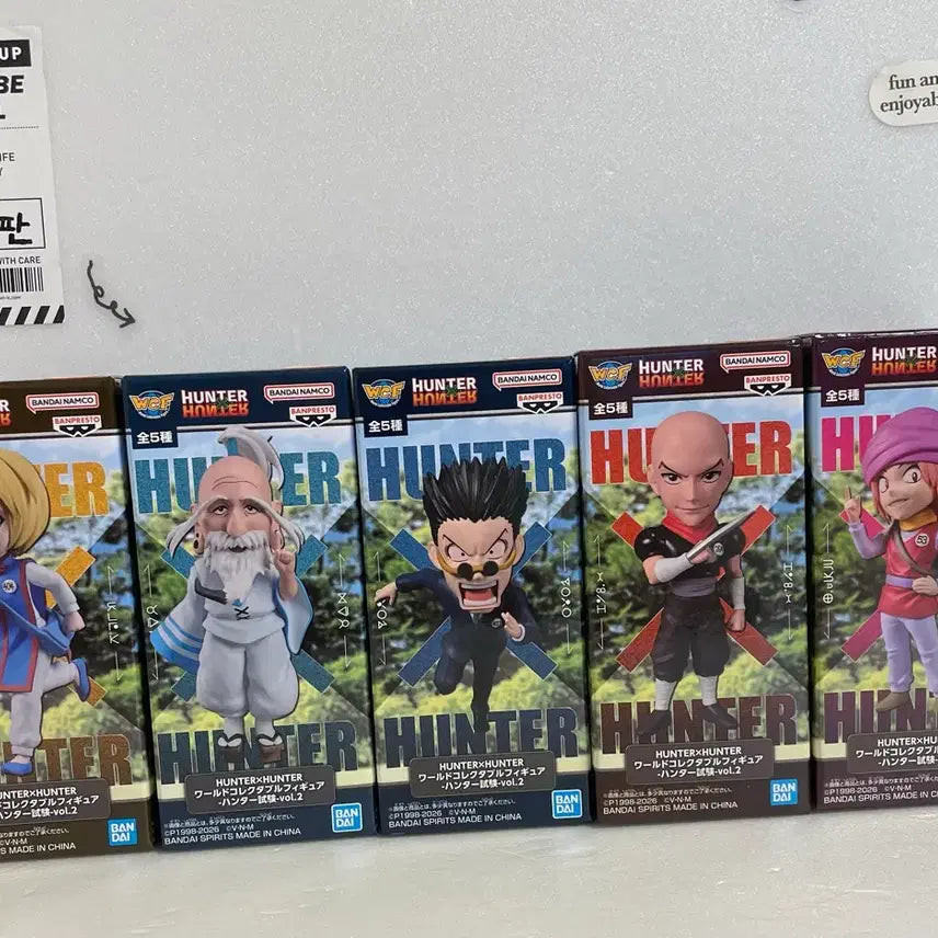 [BUNJANG] Hunter x Hunter World Collectable Figure Hunter Exam Vol. 2 / 헌터x헌터 월드 콜렉터블 피규어 헌터시험 vol.2