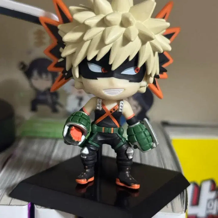 [BUNJANG] My Hero Academia Bakugo Ichiban Kuji큥 Kyun Chara Figure / 히로아카 나히아 바쿠고 제일복권 큥 캬라 피규어