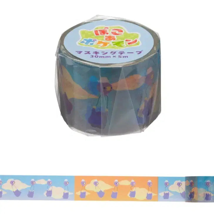 [BUNJANG] Pokepia Masking Tape Set (2 Types) / [일포센 신상] 포코피아 마스킹테이프 2종