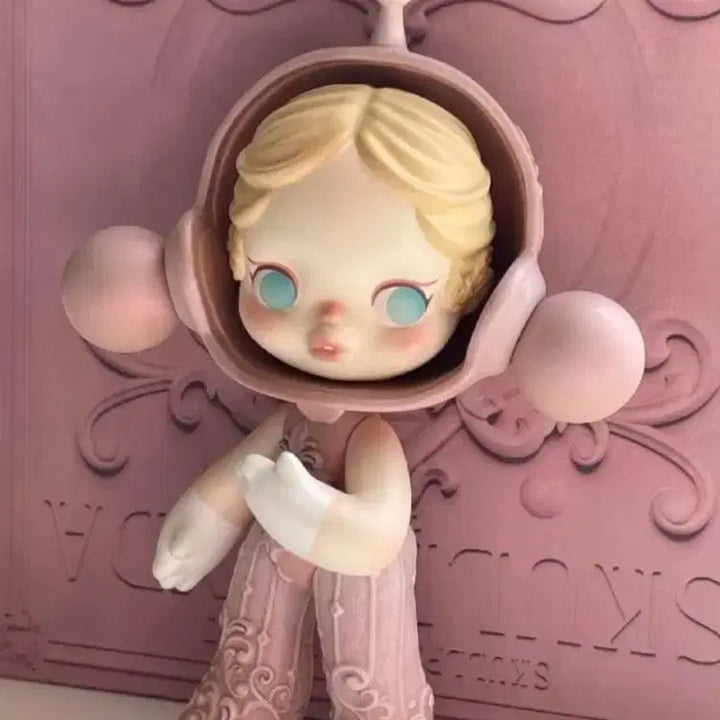 [BUNJANG] Pop Mart Skullpanda Baby Curly Flower Limited Edition Figure / 팝마트) 스컬판다 베이비 컬리 플라워 한정판 피규어