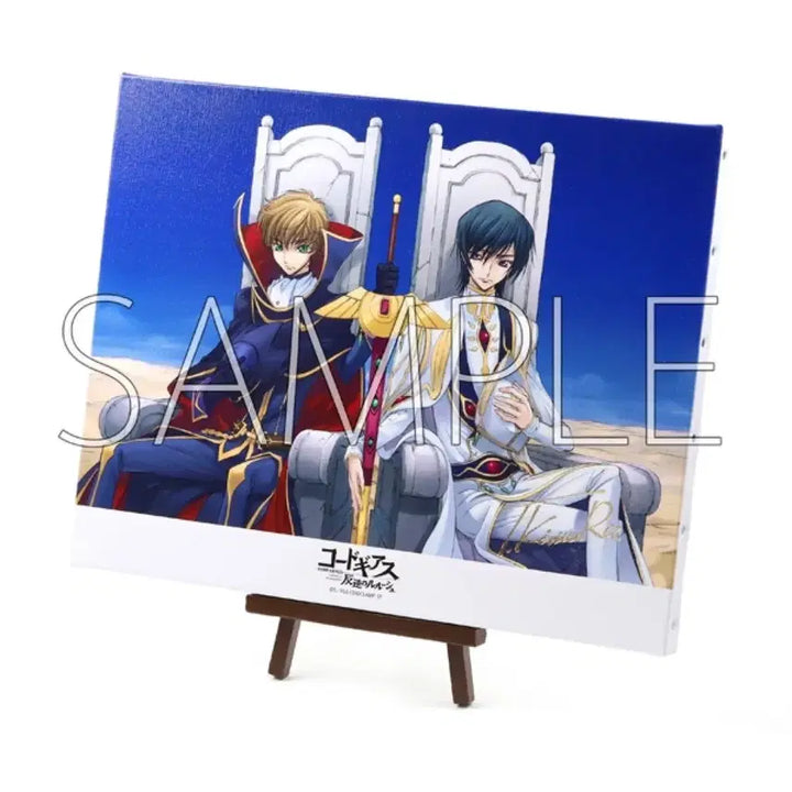 [BUNJANG] Code Geass Lelouch Suzaku Original Art Board Poster Canvas / 미개봉) 코드기어스 를르슈 스자쿠 원화 아트보드 포스터 캔버스