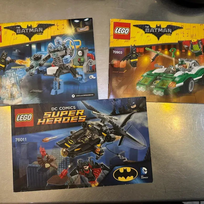 [BUNJANG] LEGO Old Batman Marvel 7-Piece Bundle Set / 레고 올드 배트맨 마블 7종 일괄 정리