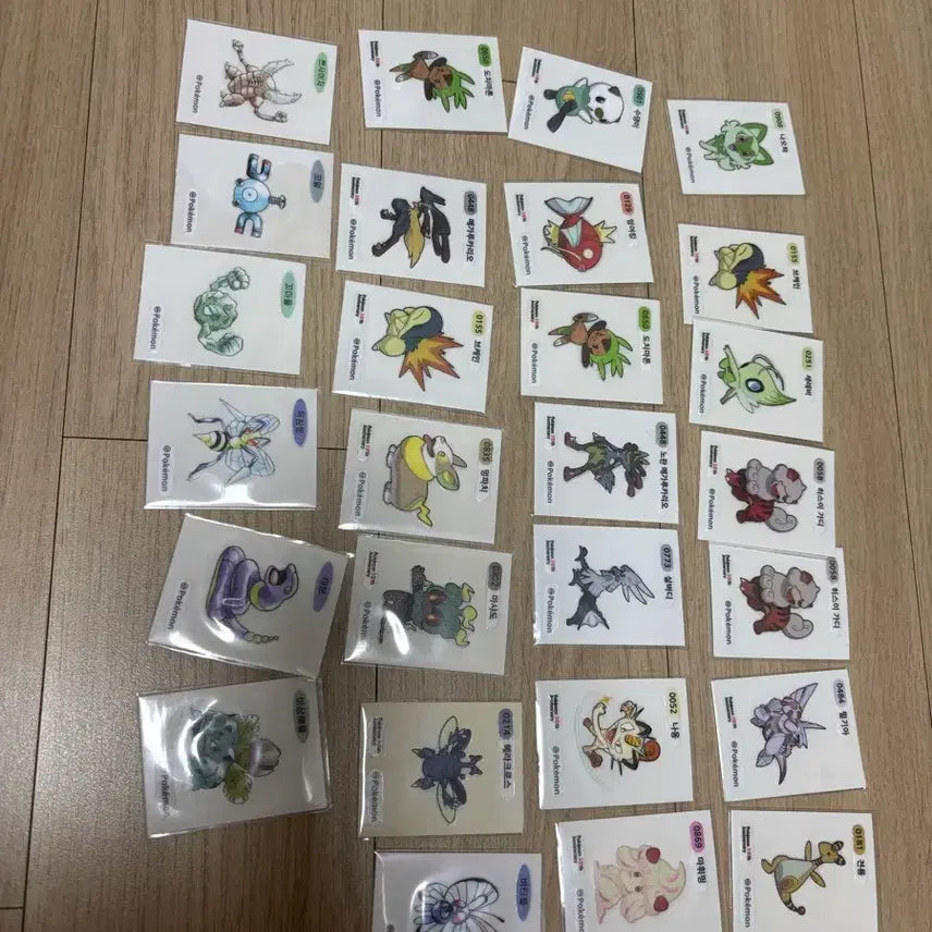 [BUNJANG] Pokemon Sticker Collection 30th Anniversary / 포켓몬스터 띠부씰 아트워크 시즌5 30주년 판매