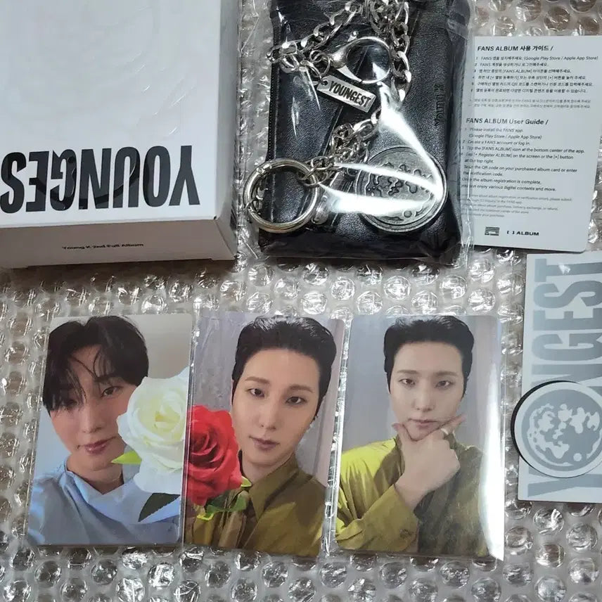 [BUNJANG] Day6 Young K Wallet + POB Photocard Set / 데이식스 영케이 월렛지갑+특전포카