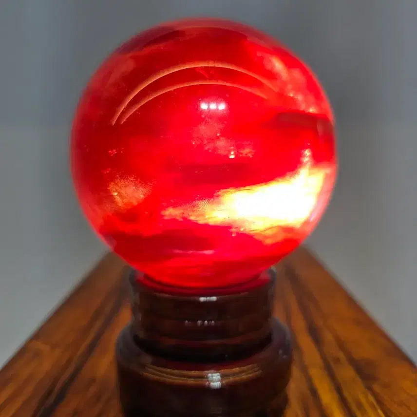 [BUNJANG] Red Mineral Stone for Good Energy / 26080521 좋은 기운을 주는 붉은 광물 구가공석 수석 팝니다