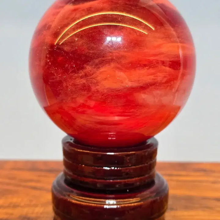 [BUNJANG] Red Mineral Stone for Good Energy / 26080521 좋은 기운을 주는 붉은 광물 구가공석 수석 팝니다