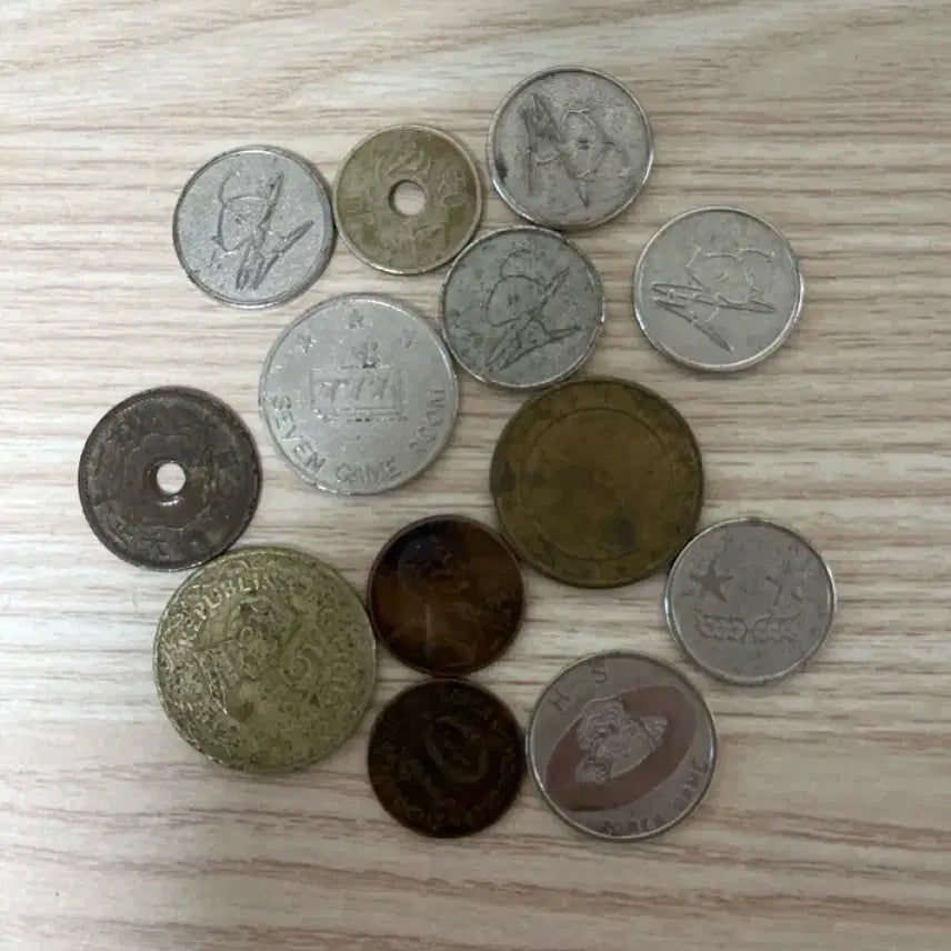 [BUNJANG] Vintage Coins and Tokens Collection / 옛날 동전,코인들 팔아요