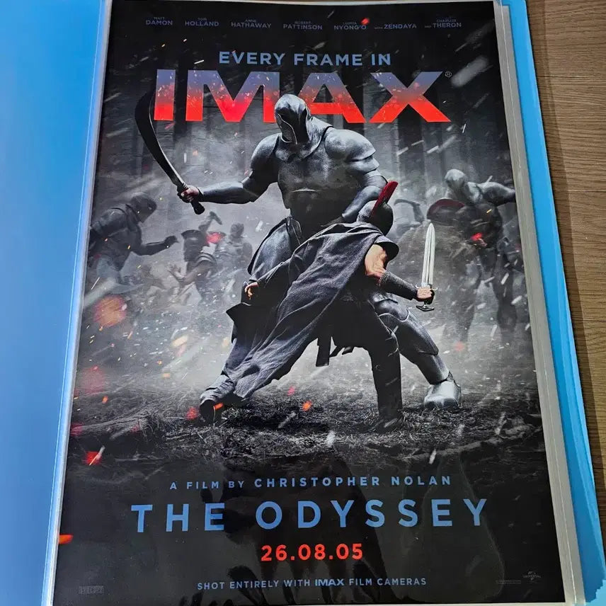 [BUNJANG] The Odyssey IMAX Christopher Nolan Poster / [안전포장] 오디세이 아이맥스 포스터 IMAX 크리스토퍼 놀란