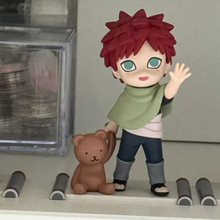 [BUNJANG] Pop Mart Gaara Figure with Teddy Bear / 팝마트 가아라